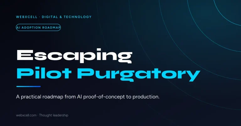 Escaping Pilot Purgatory: A Practical Roadmap From AI Proof-of-Concept to Production